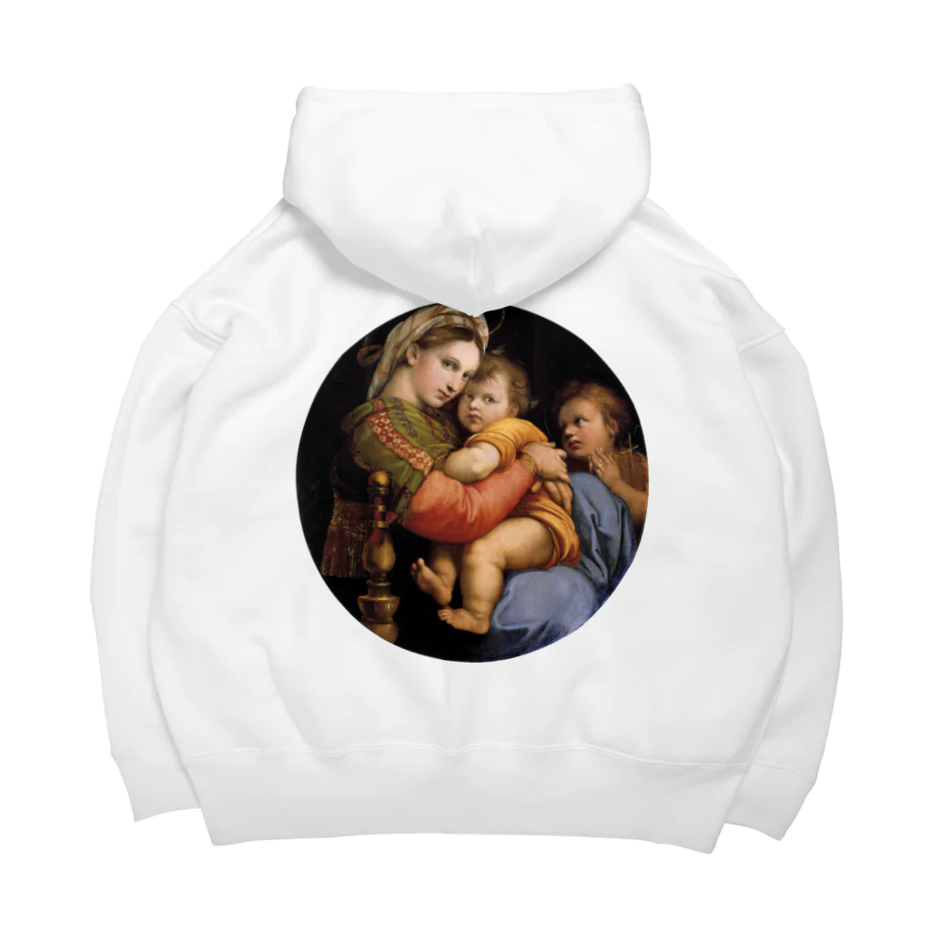 世界美術商店の小椅子の聖母 / Madonna della seggiola Big Hoodie