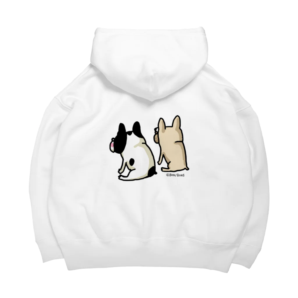 ボンボヤージュショップのタツマキボタン(うしろ姿) Big Hoodie