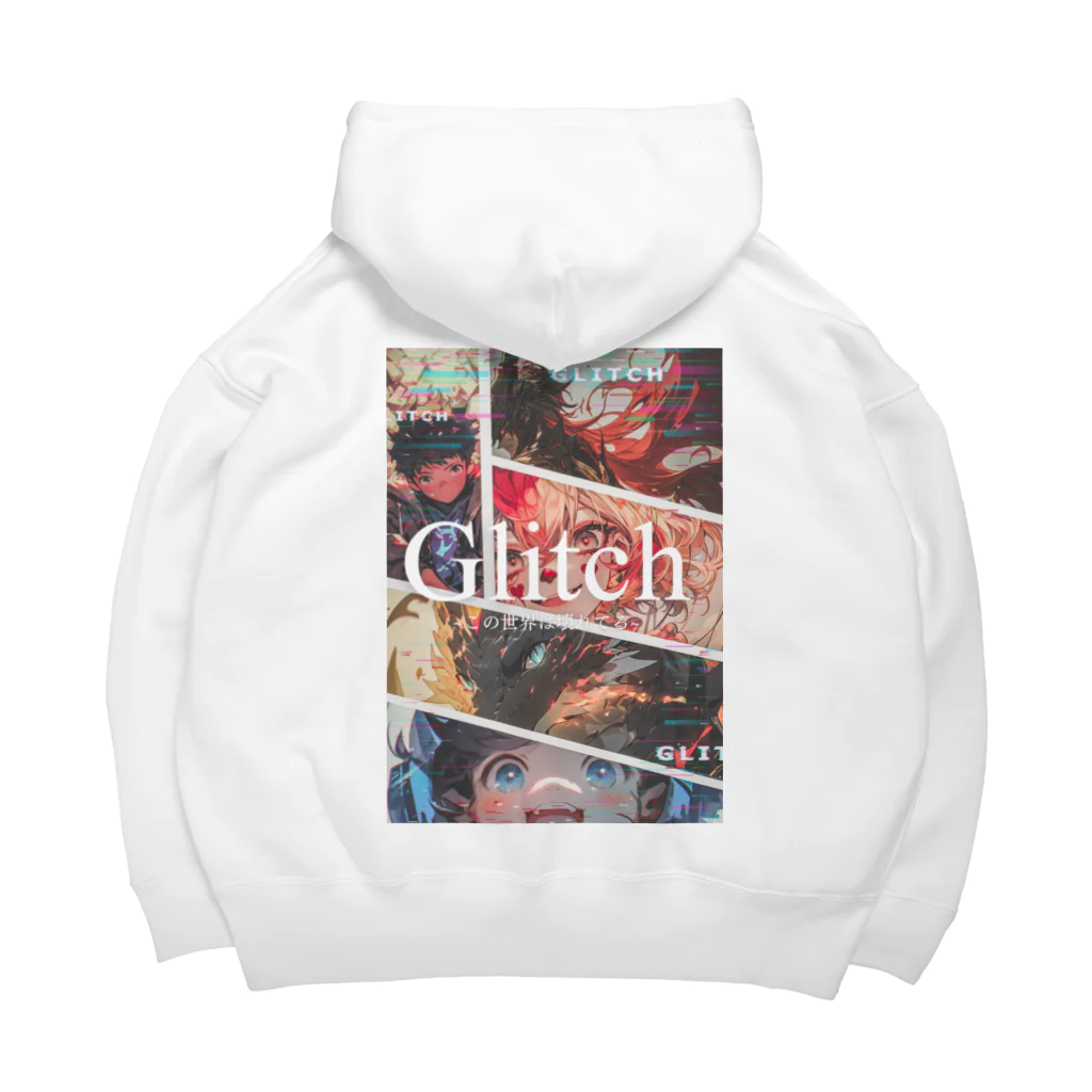 ClownCrown.jpのGlitch Big Hoodie