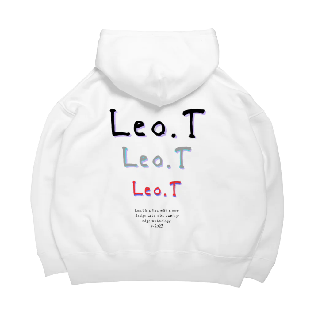 Leo.T Shopのライオンアート　Leo.T ビッグシルエットパーカー