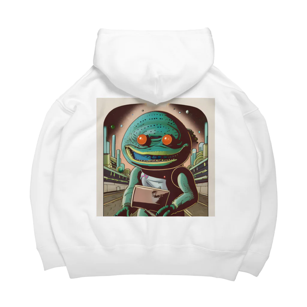 献血するドラキュラの宇宙人シリーズ Big Hoodie