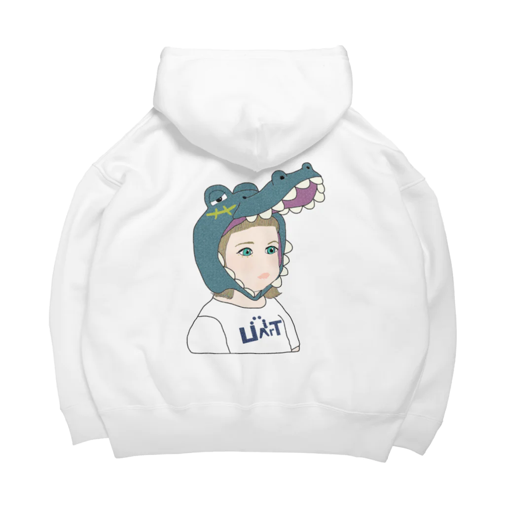 UiArTの愛を込めてワニ嫌いの人へ Big Hoodie