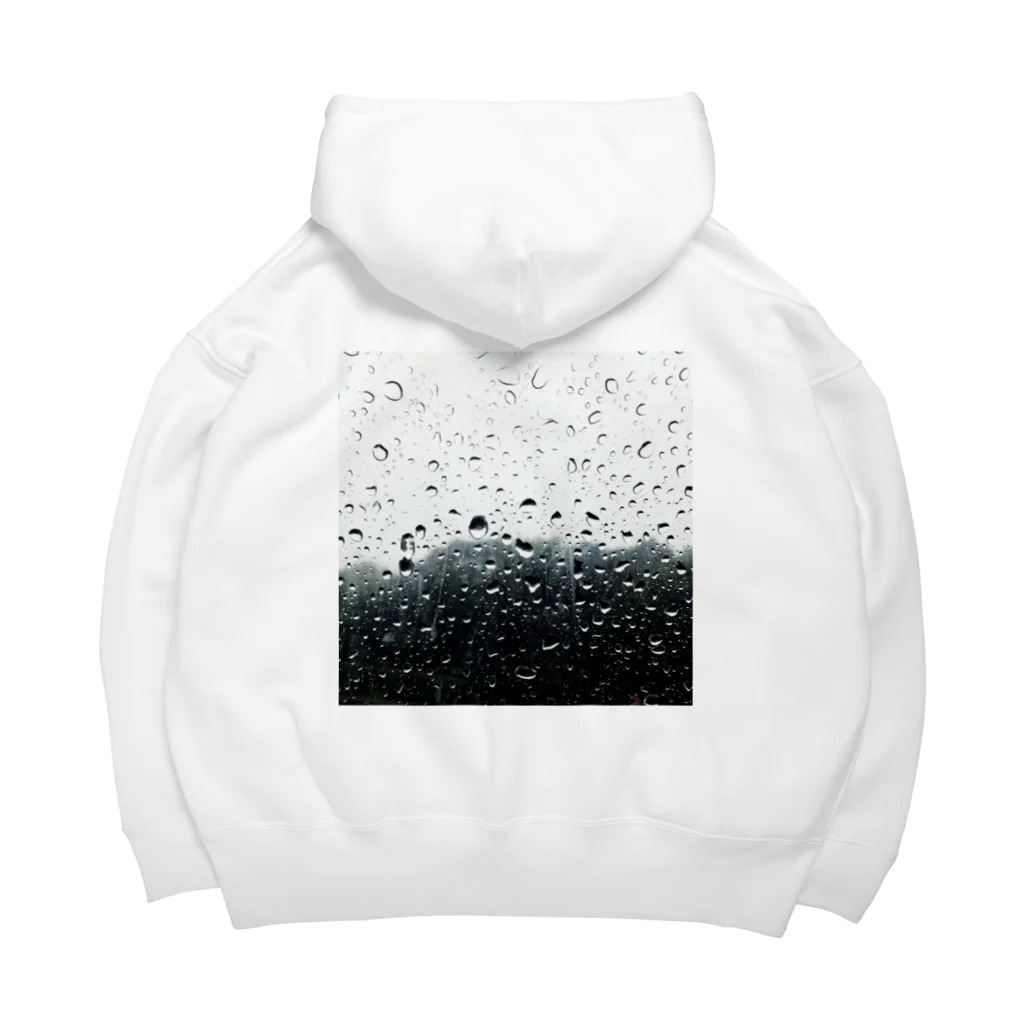 モリチエコの雨 Big Hoodie