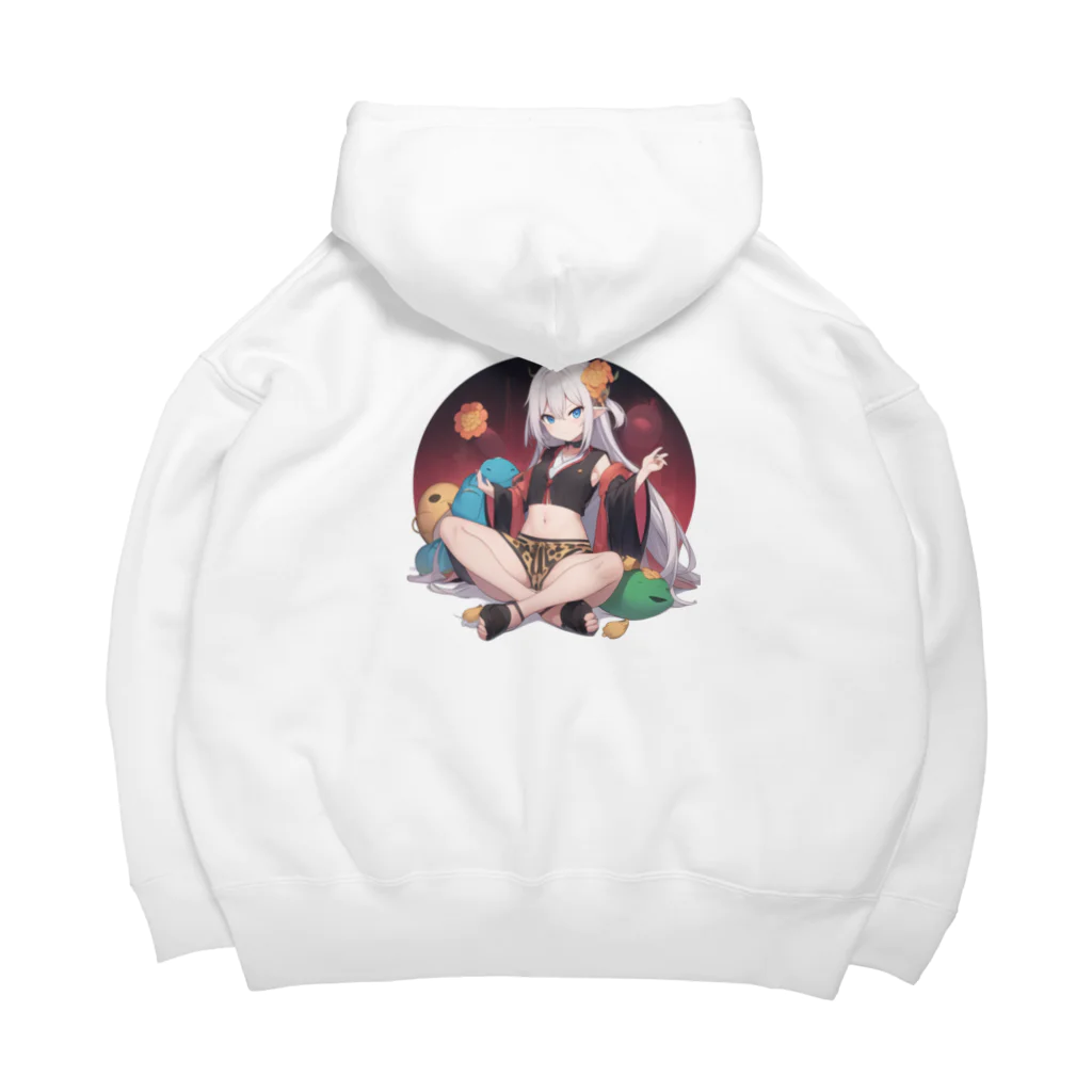 D.M@WORLDの芋娘のポテチ Big Hoodie