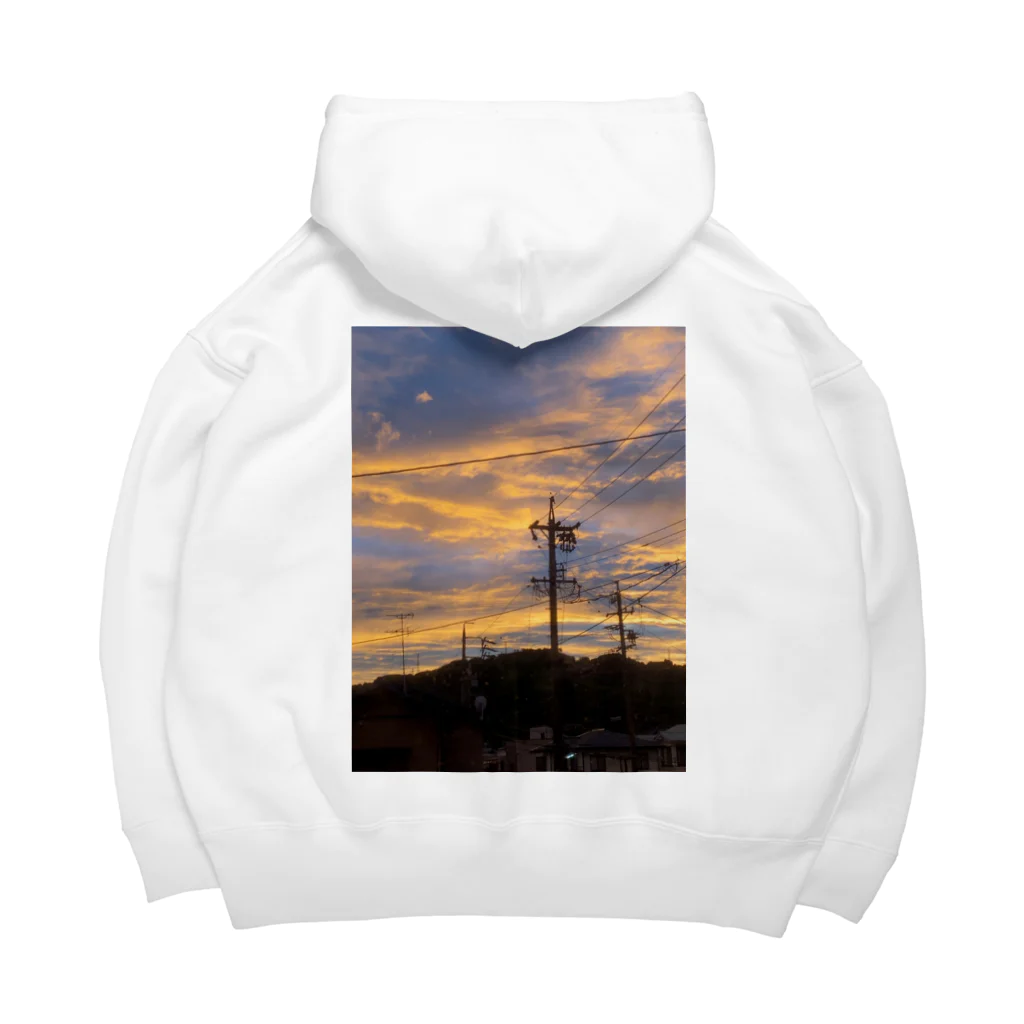 life photo goods shopの夕焼け Big Hoodie