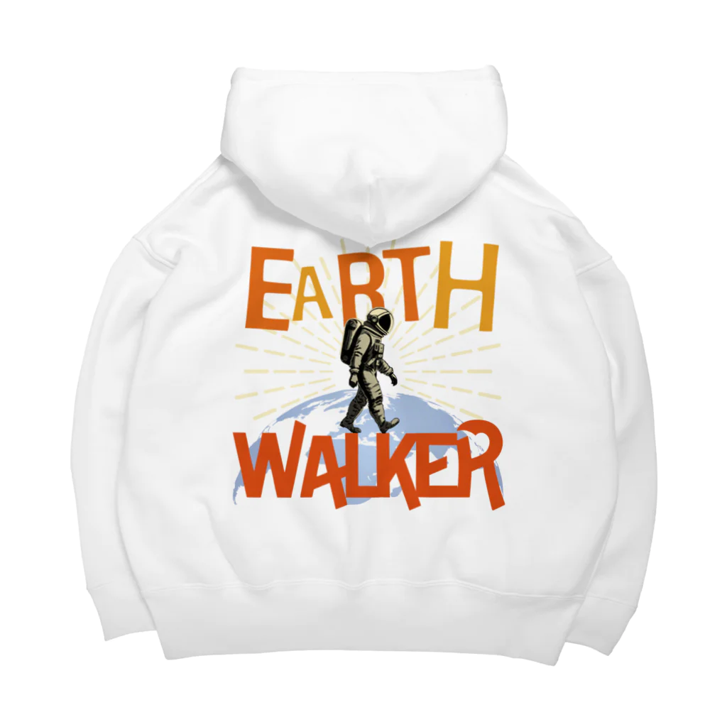 FOOF DESIGN のEARTH WALKER （地球歩行士）【英語バージョン】 Big Hoodie