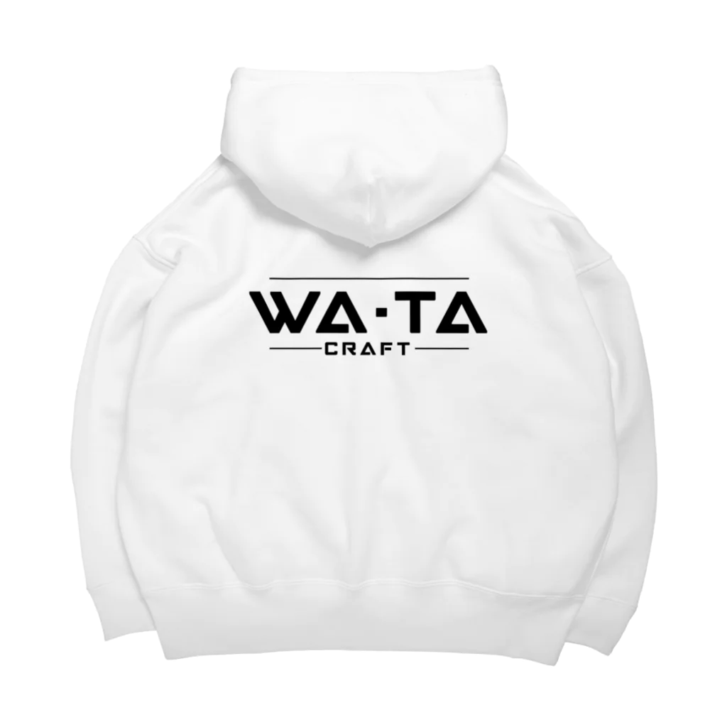 WA-TA craftのWA-TA craft オリジナルロゴ２ Big Hoodie