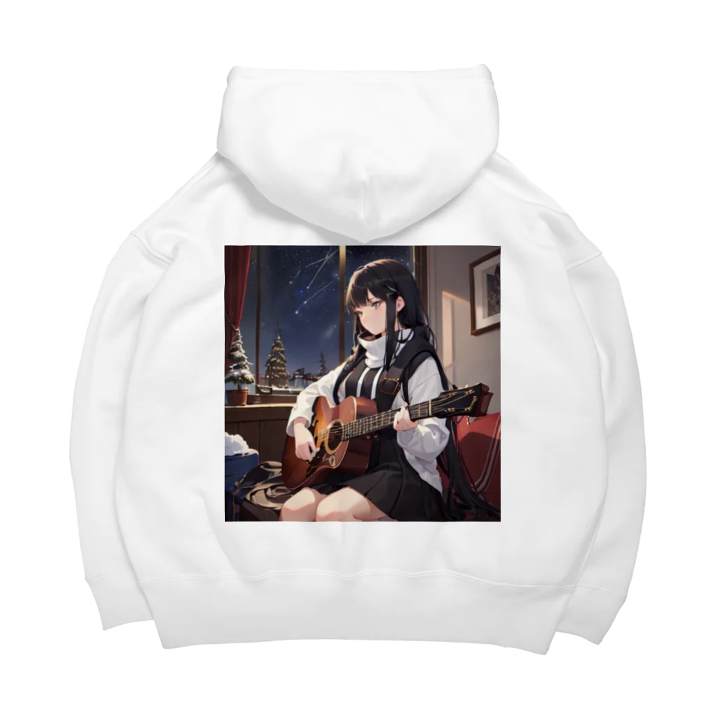 ミネラル太郎のギター少女　リオ Big Hoodie