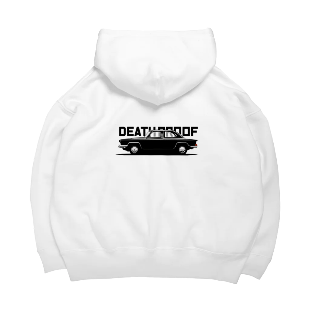 WA-TA craftのDEATH PROOF ビッグシルエットパーカー