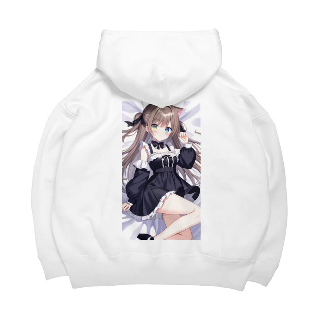 WAKEN0709の猫耳ゴスロリ美少女 Big Hoodie