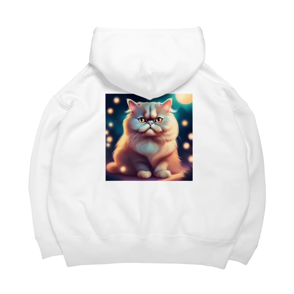 レモングラスのごきげんなペルシャ猫 Big Hoodie