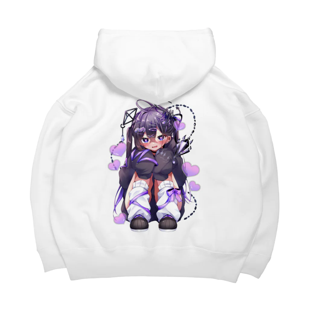 ののの工房の椎乃のめロゴぐっず Big Hoodie