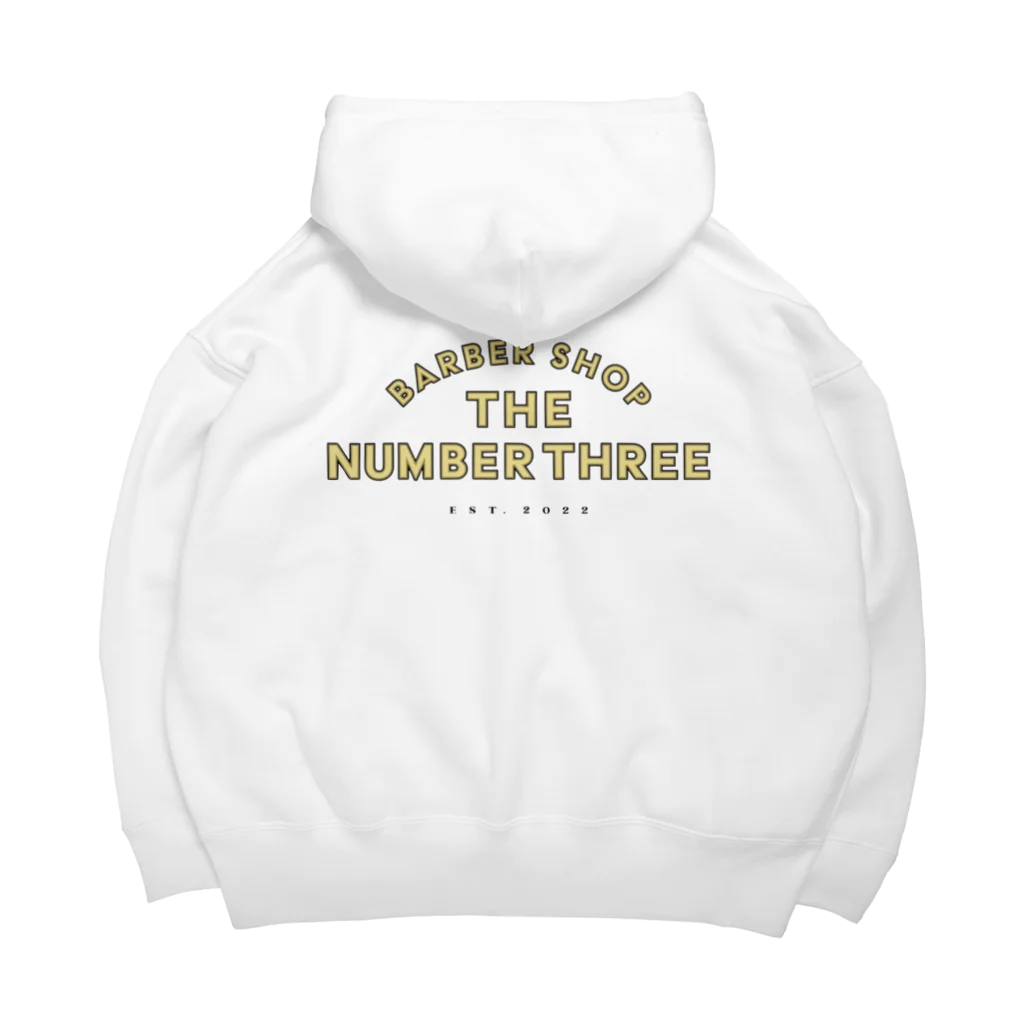 tnt  apparel lineのbarber shop the number three apparel line Big Hoodie