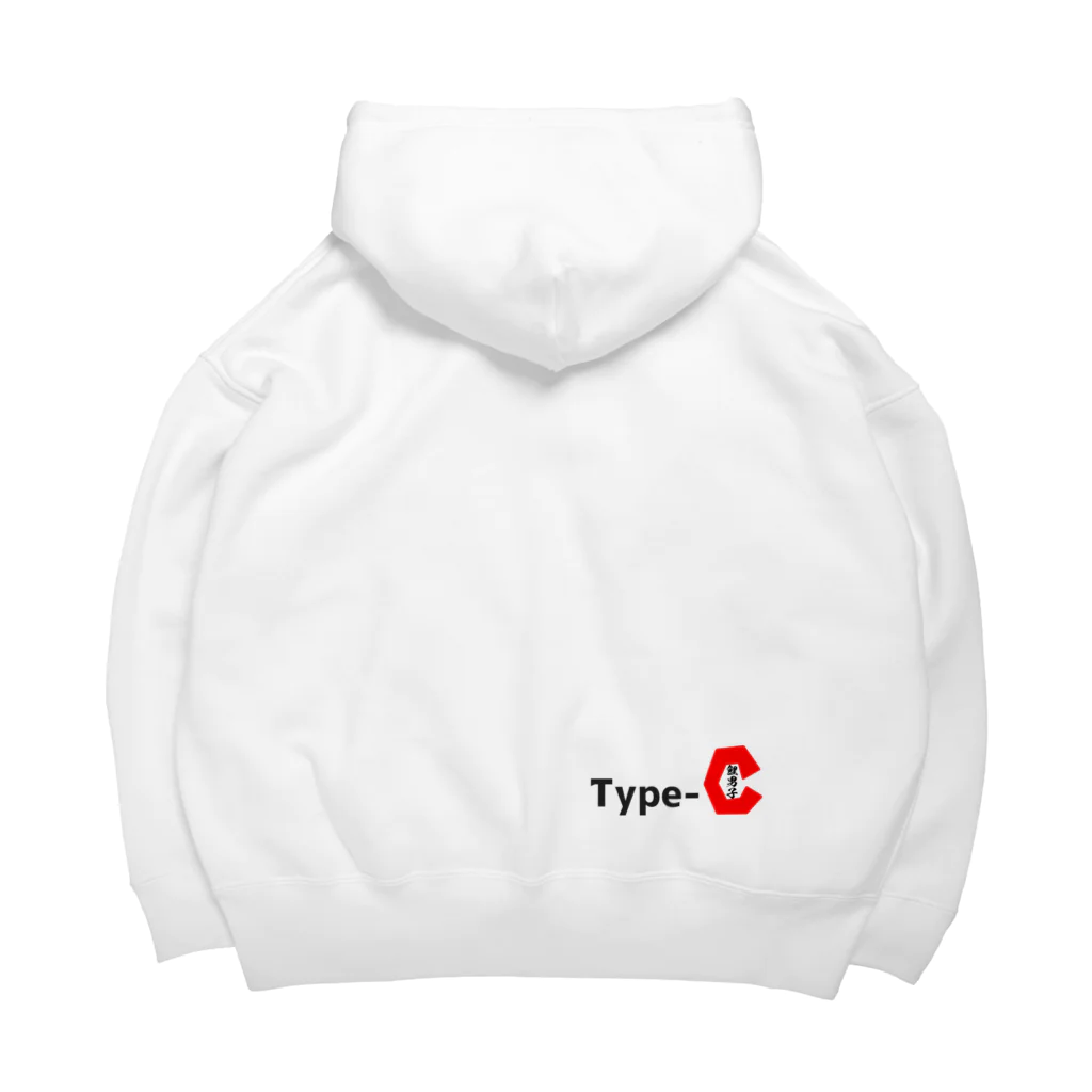 鯉男子 ❙カープ戦同時視聴生配信⚾のタイプC Big Hoodie