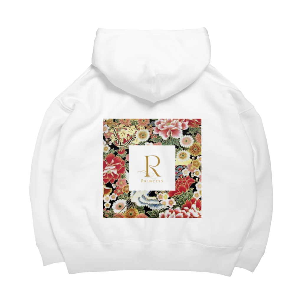 ROYAL Princessの和洋融合デザインシリーズ（黒） Big Hoodie