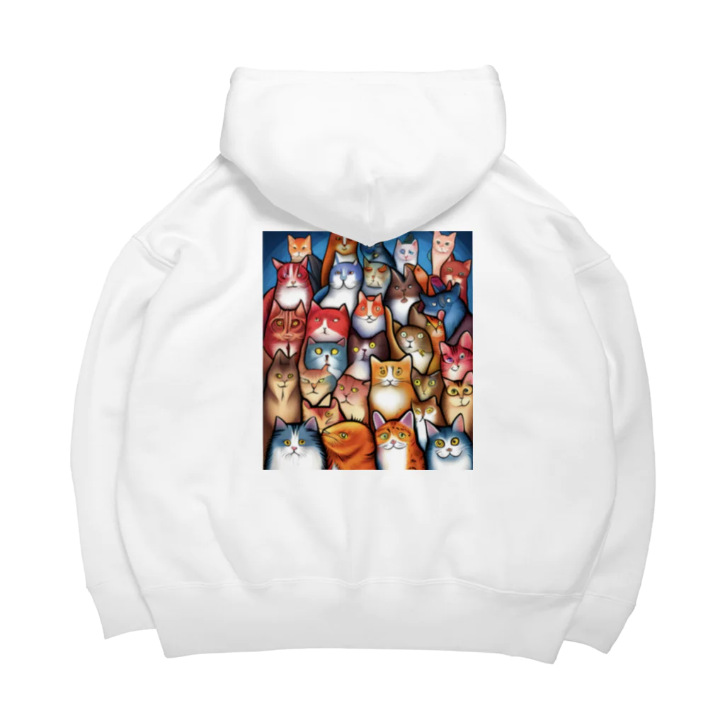 PAC (ポップアートキャット）のPAC (ポップアートキャット) Big Hoodie