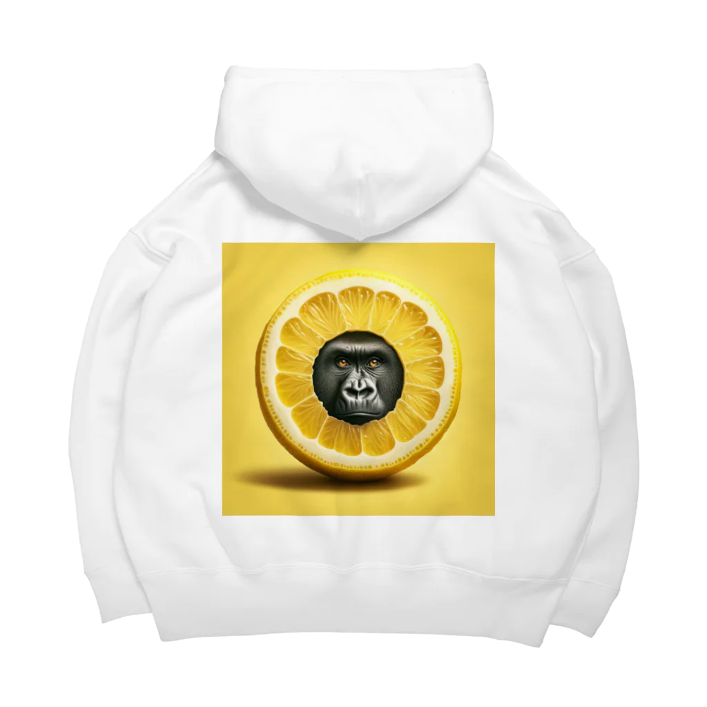 ゴリラショップのThe Mighty Gorilla Lemon  Big Hoodie