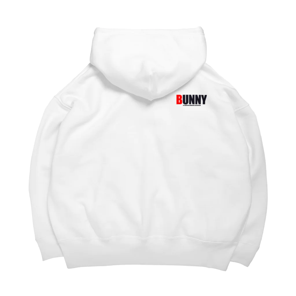 BUNNY-ONLINEのネオンアメコミアート79 ビッグシルエットパーカー