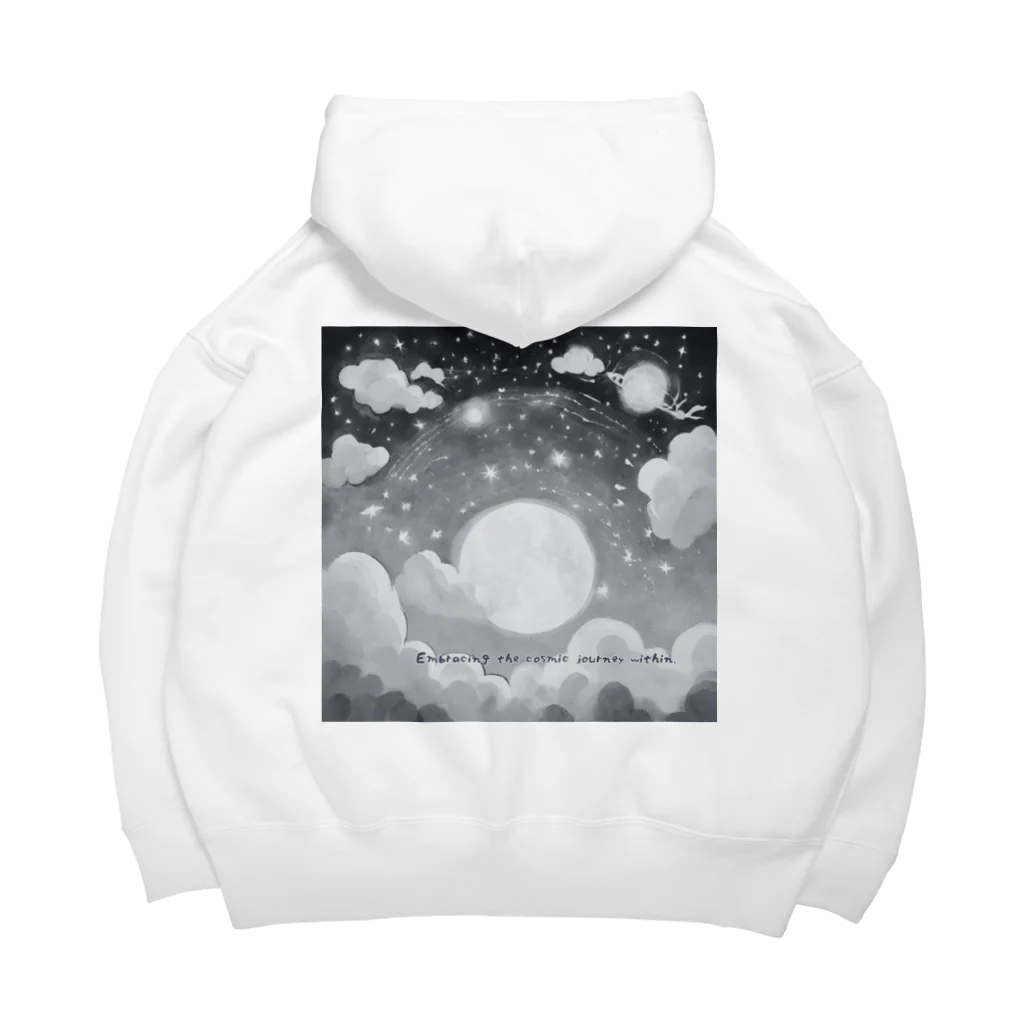 hydrangea-macrophyllaのEmbracing the cosmic journey within. Big Hoodie