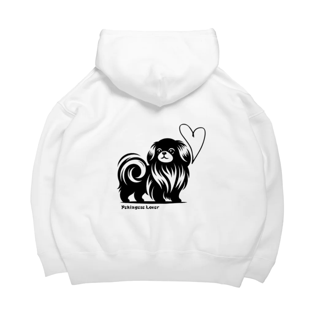 kohamomのペキニーズラバー Big Hoodie