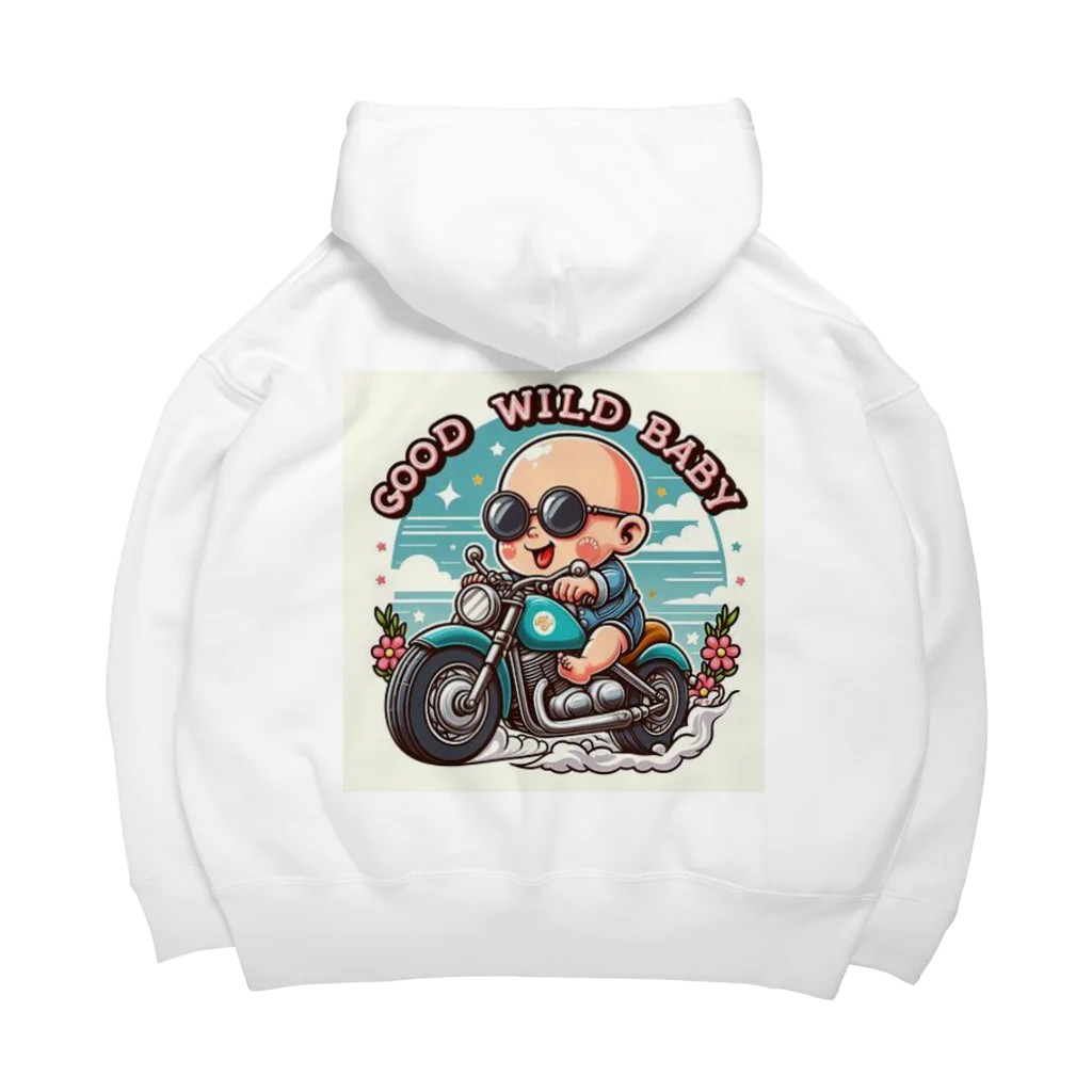 shop333 WILD BABYのワイルドベイビー ビッグシルエットパーカー