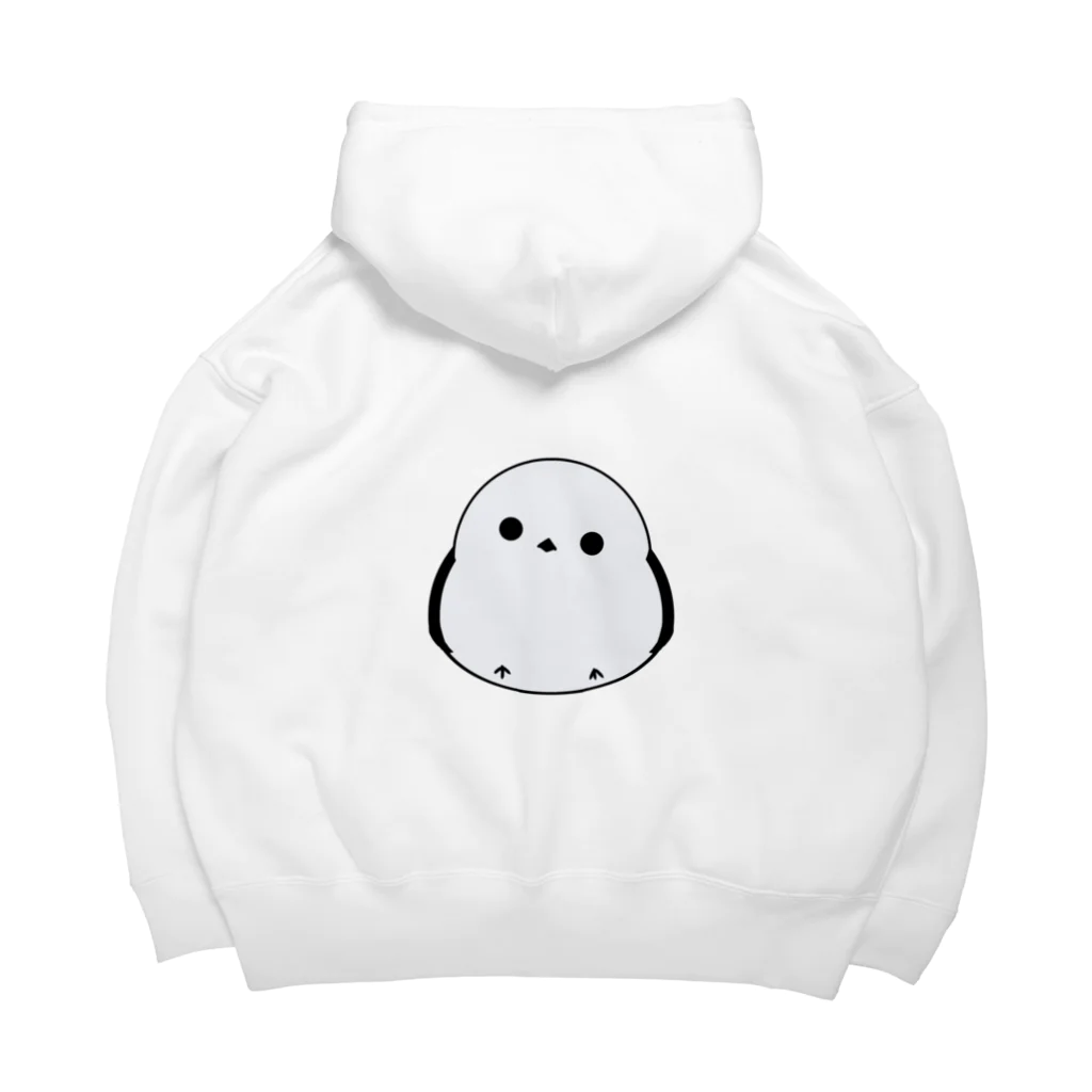 ゆらなんめがねのシマエナガ Big Hoodie