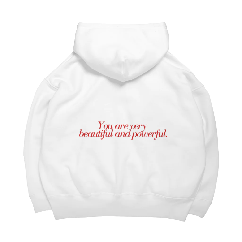 SHEのYou are very  beautiful and powerful. Big Hoodie