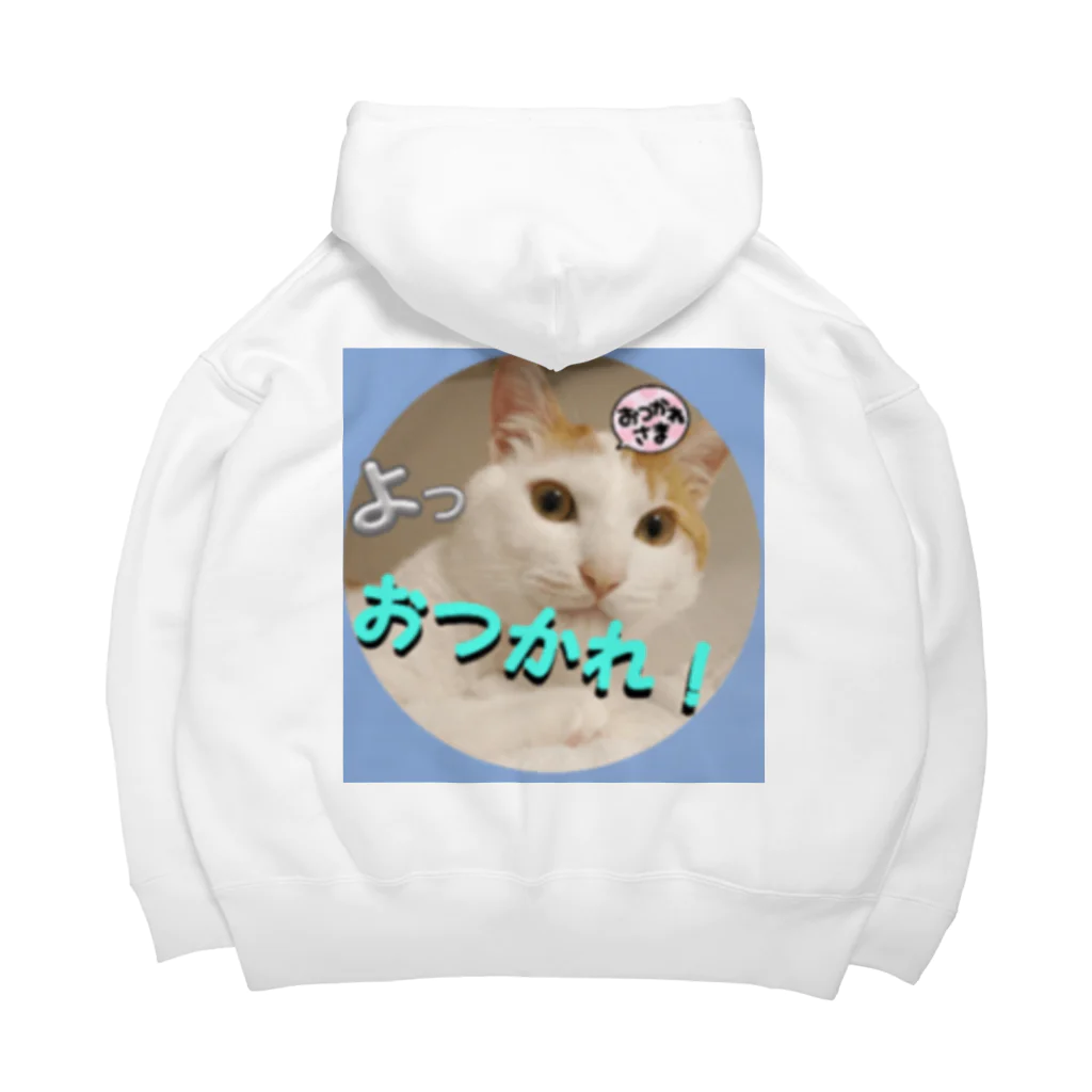 保護ねこねっこ倶楽部のスピードスターにゃんこ Big Hoodie