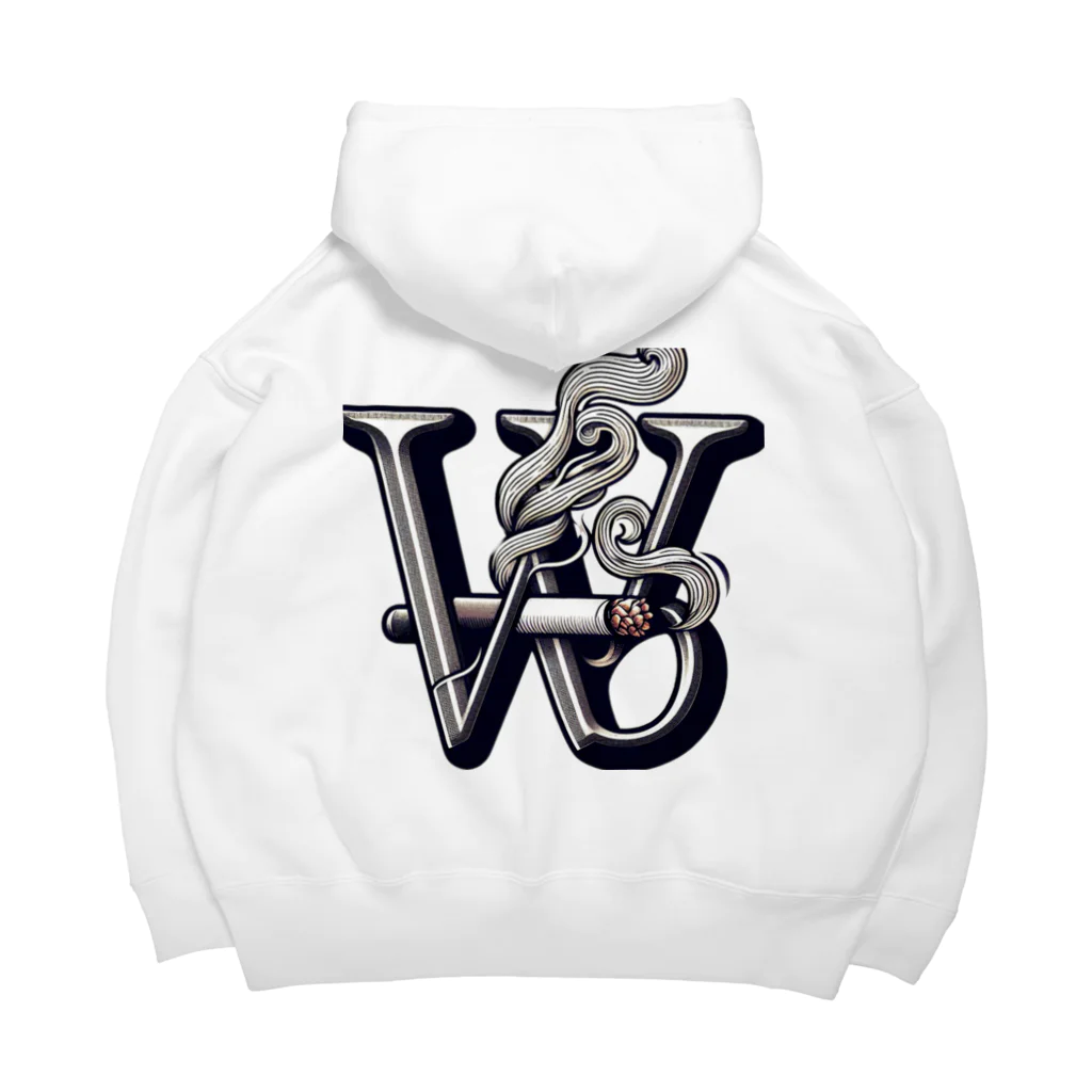 W3(WinWin Wear)のW3Smoke ビッグシルエットパーカー