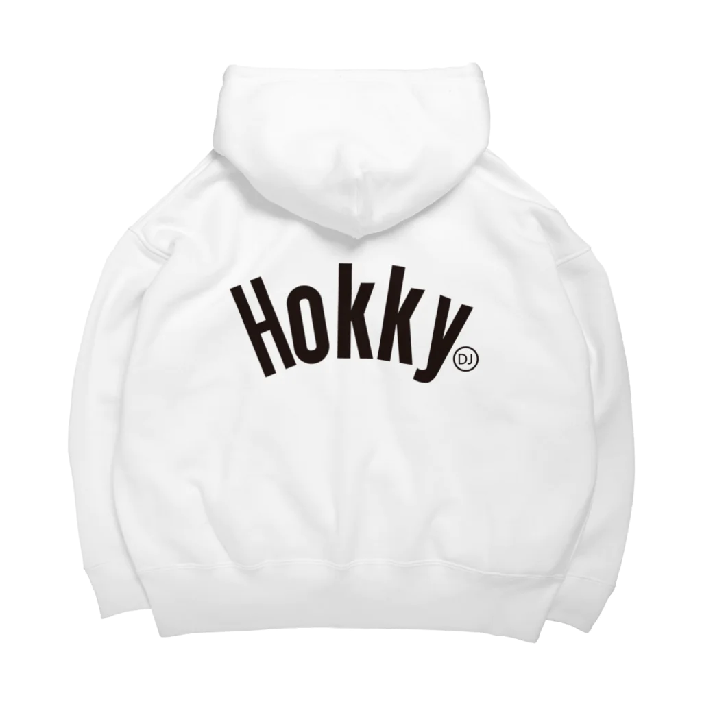 DJ HOKKY OFFICIAL GOODS 2024のHOKKY 黒ロゴ　 Big Hoodie