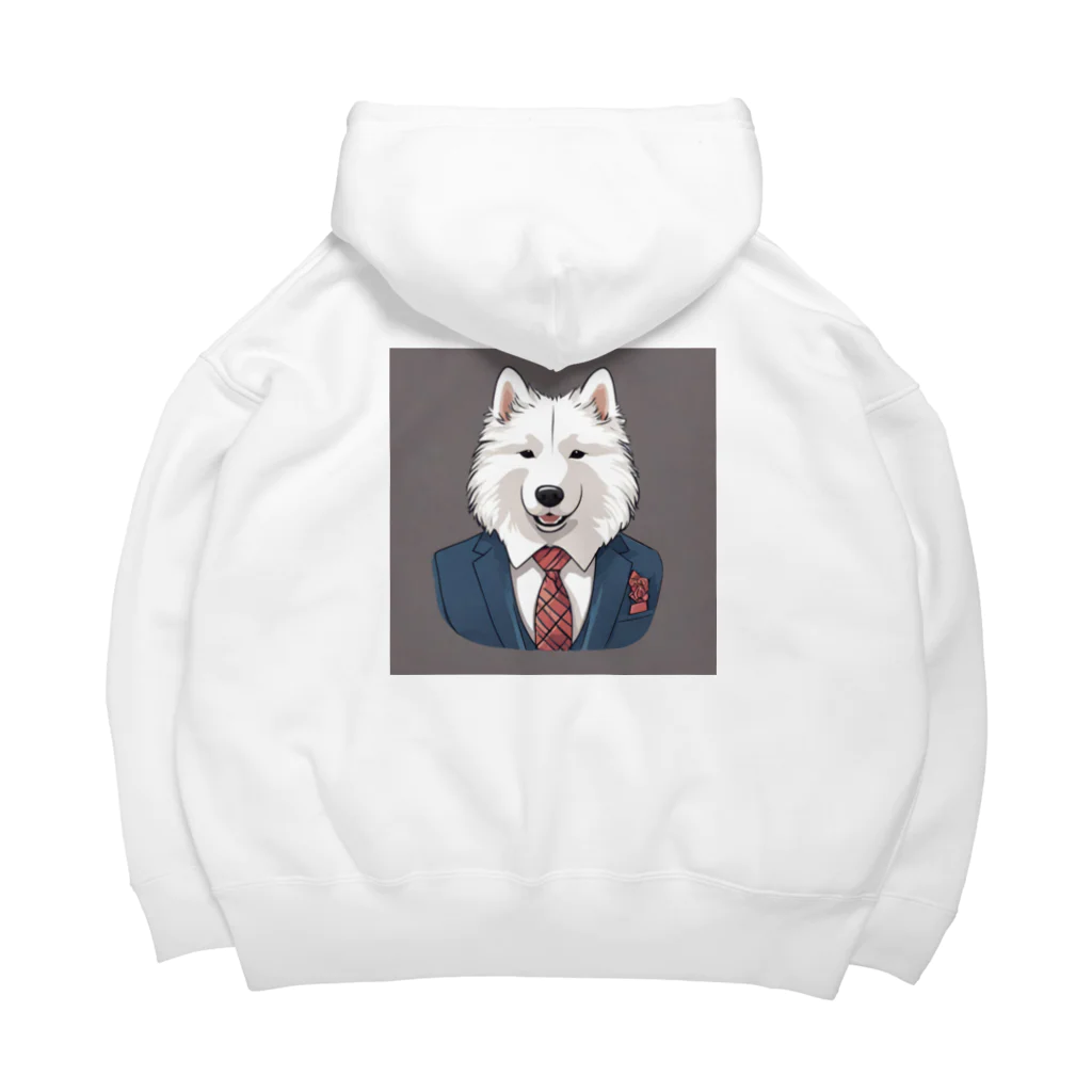 camo_nのSAMOYED ビッグシルエットパーカー