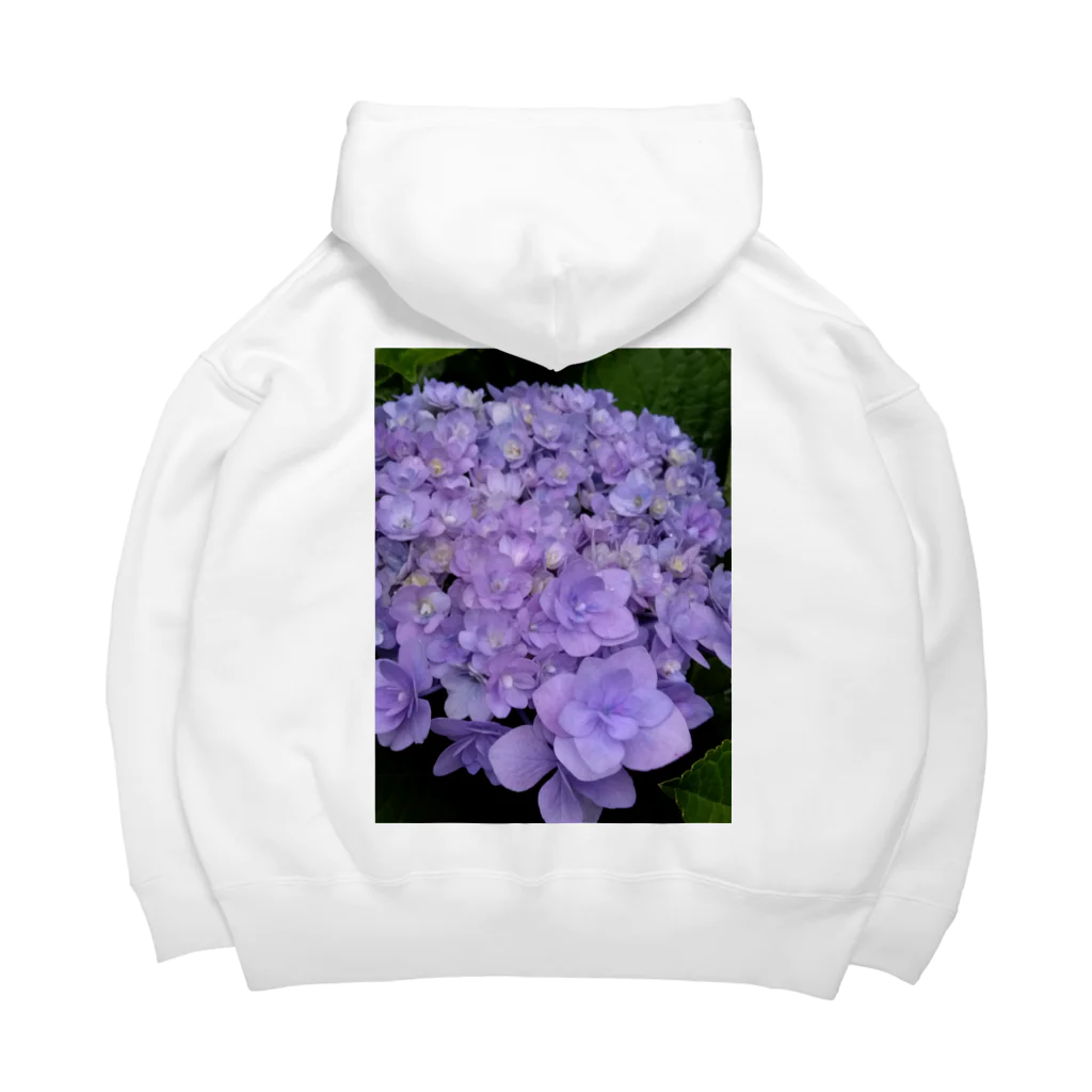 yurisacinの紫陽花（紫） Big Hoodie