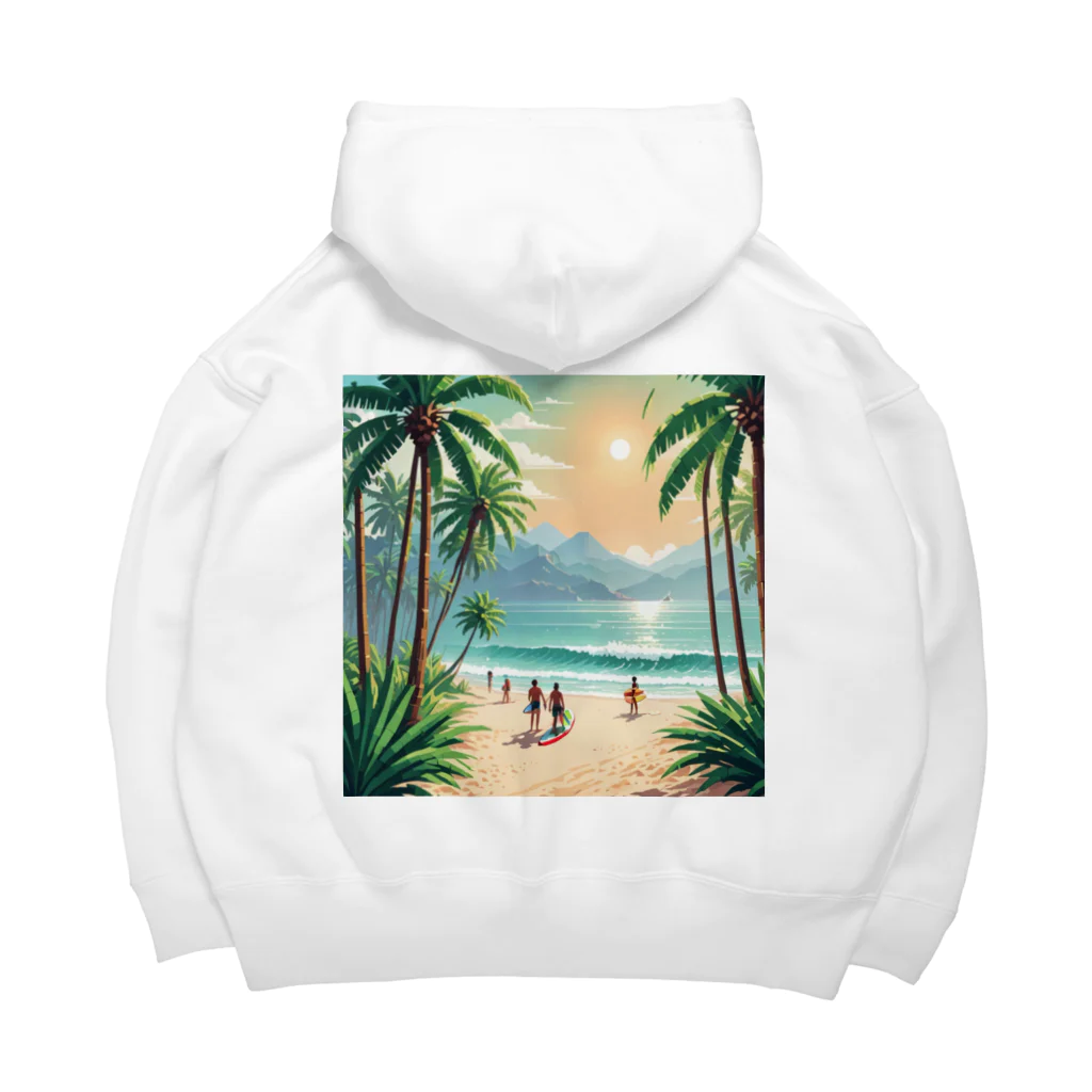 Paradise ExploreのPalm Breeze Bliss Big Hoodie