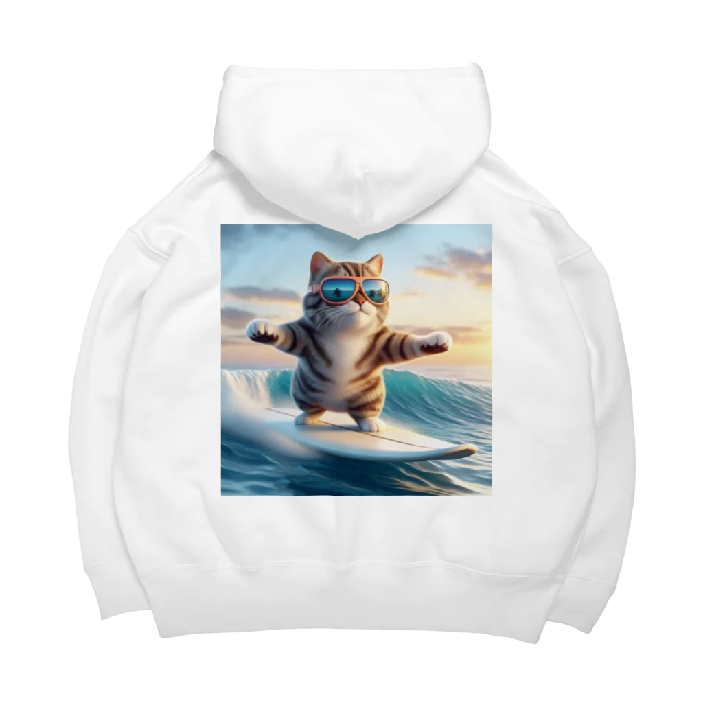 Creation CATの波乗りCAT Big Hoodie