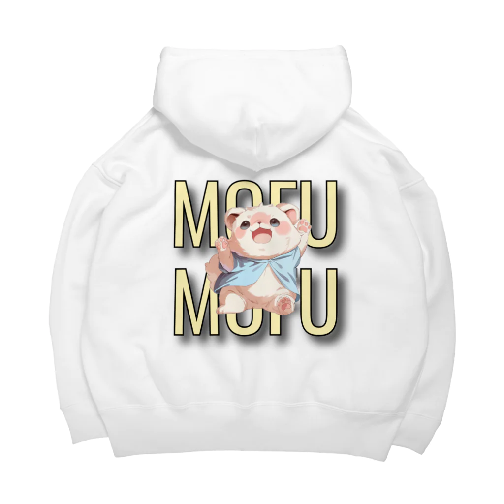 ClownCrown.jpのもふもふシリーズ001 Big Hoodie