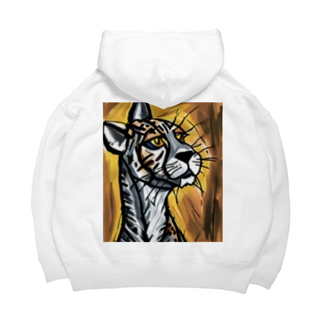 Ppit8の野生の猫 Big Hoodie