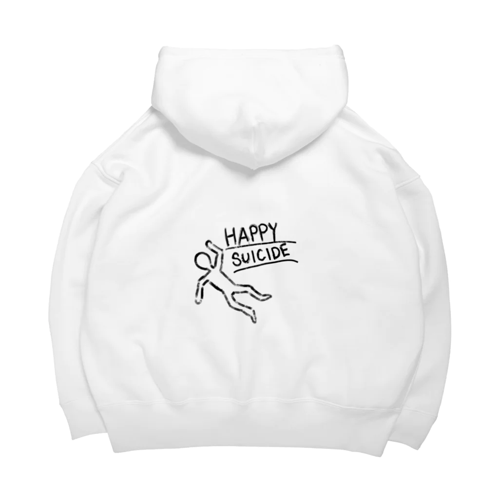 めめんともりのHAPPY SUICIDE Big Hoodie