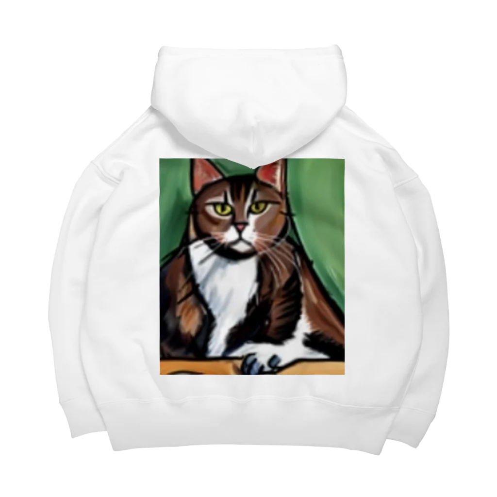 Ppit8のどっしりかまえる猫ちゃん Big Hoodie