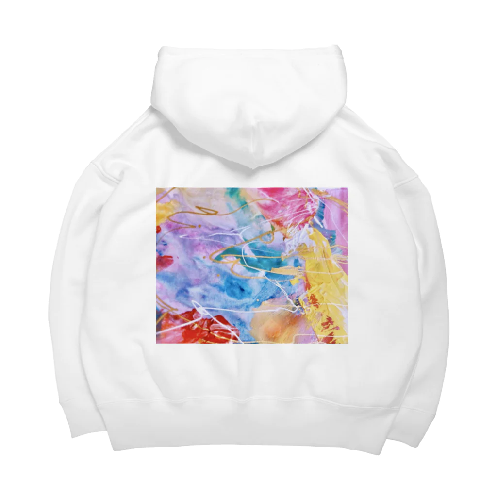 lalasandiegoのpalette.2(横ver.) Big Hoodie