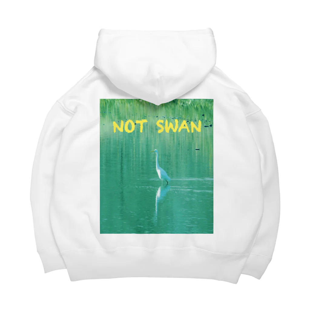 FqnのNOT SWAN ビッグシルエットパーカー