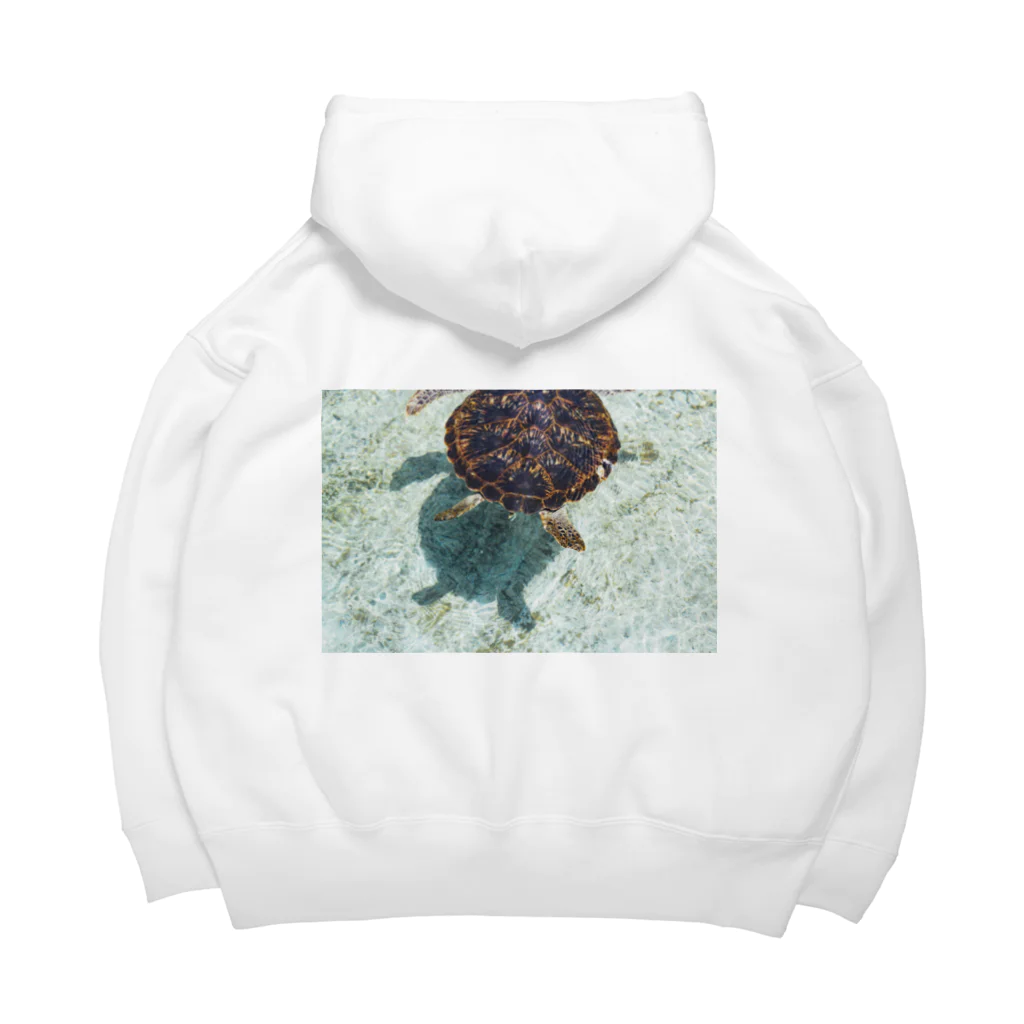 HOMETOWN GALLERYのHOMETOWN_MINAMI(表面ロゴプリント) Big Hoodie