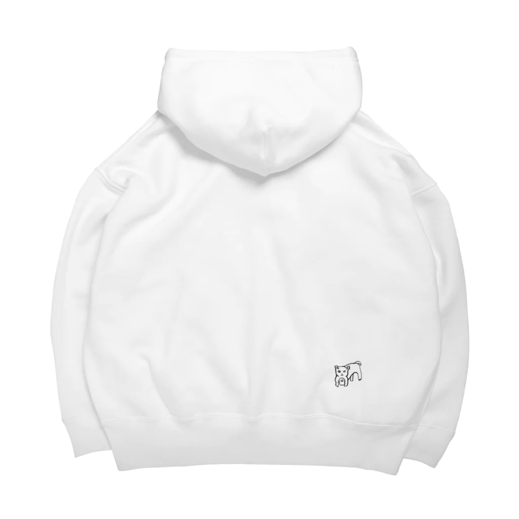 見ないで書く絵のラッコとネコ Big Hoodie