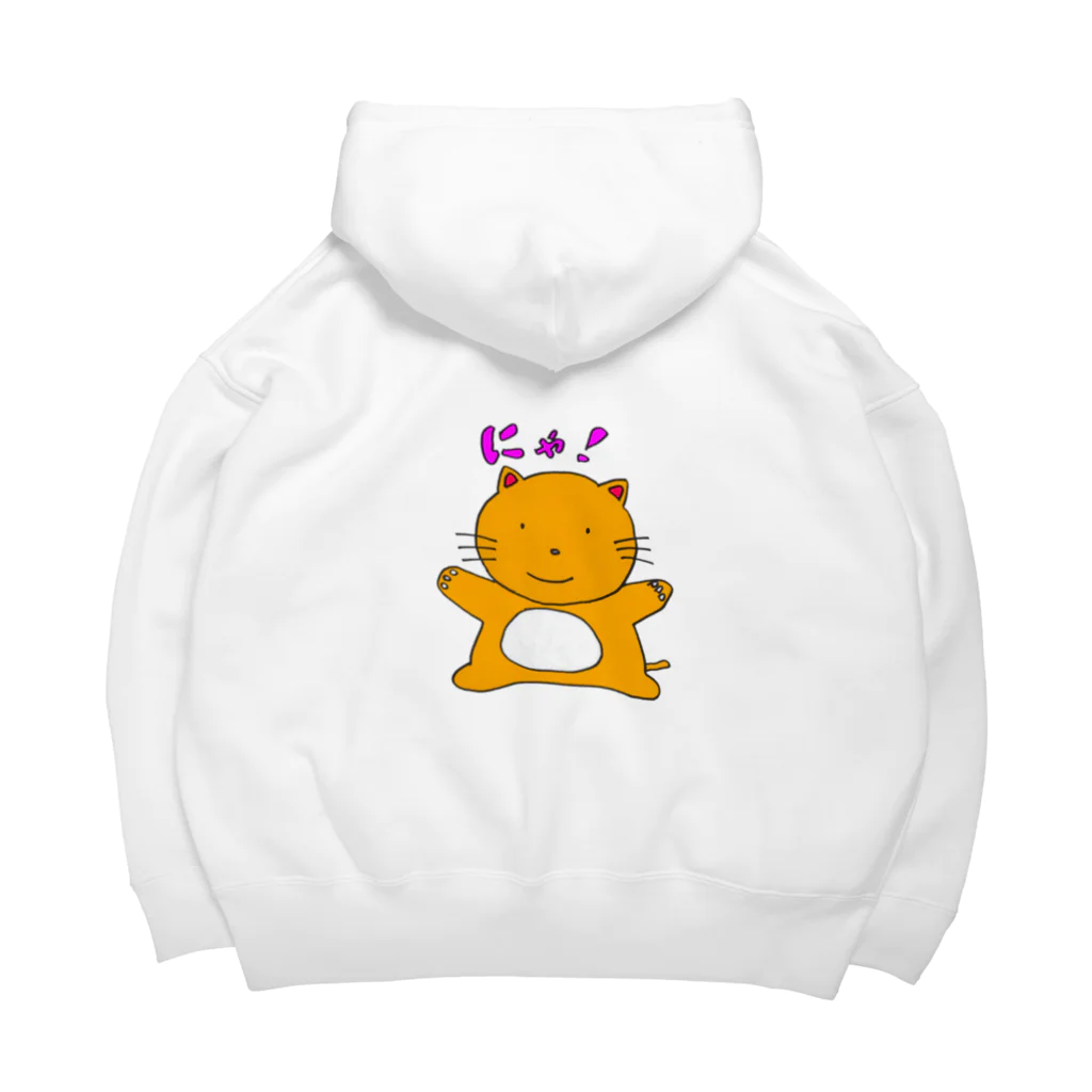 ema ショップのねこ Big Hoodie