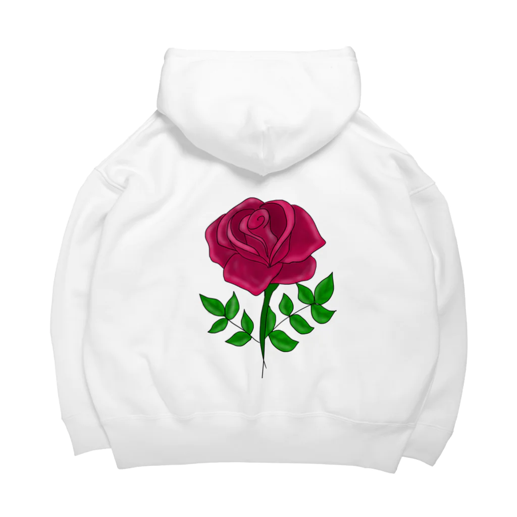 linntaのRose Big Hoodie