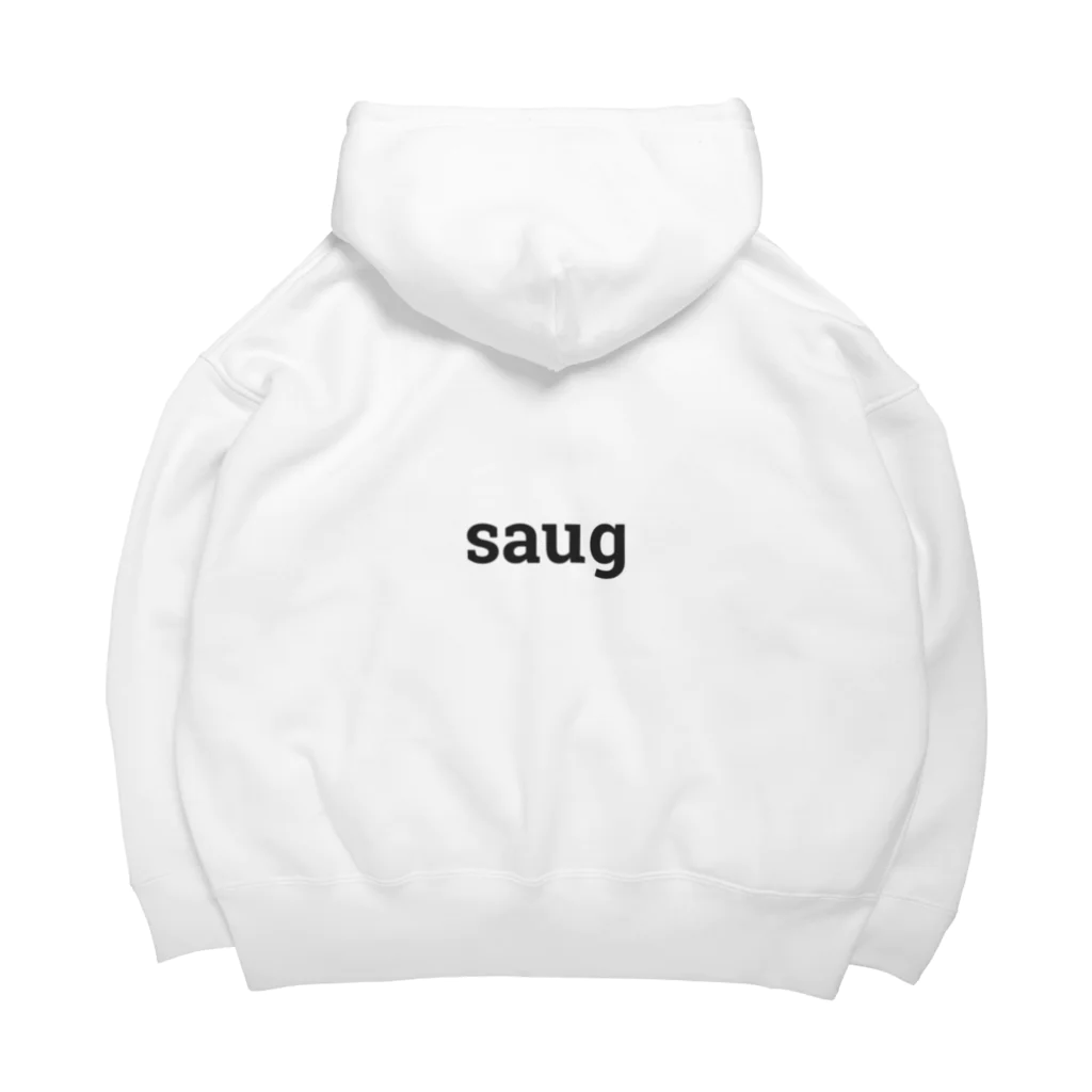 saugのsaug ビッグシルエットパーカー