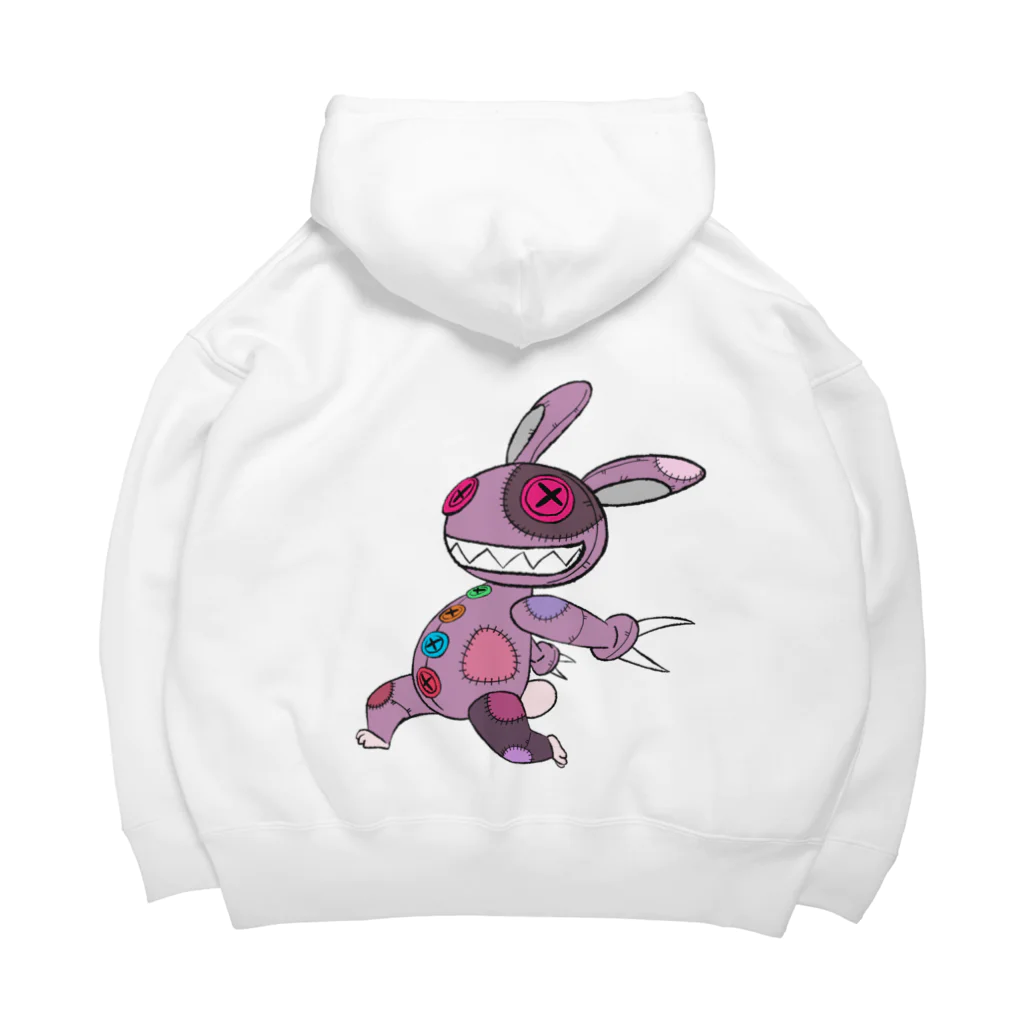 RABBeeDのラビードくん Big Hoodie