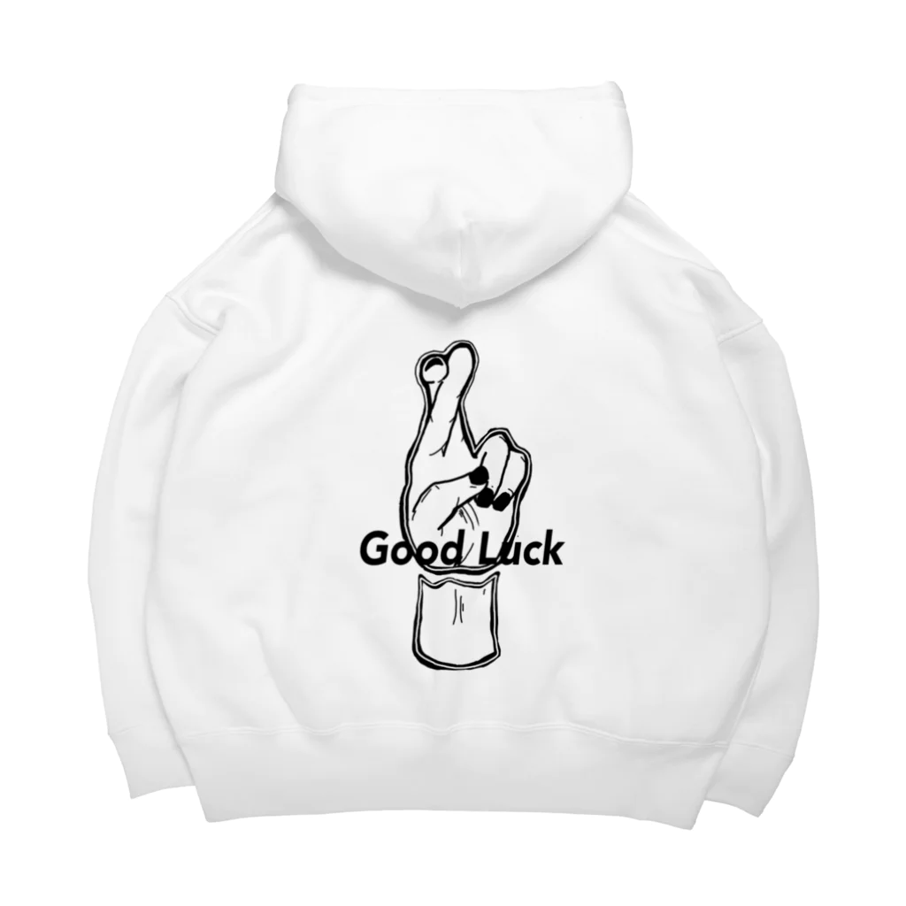 kkki shopのGood Luck ビッグシルエットパーカー