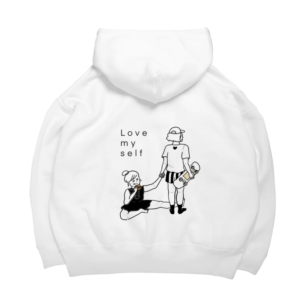 Love myselfのYou have me , I have you . Big Hoodie