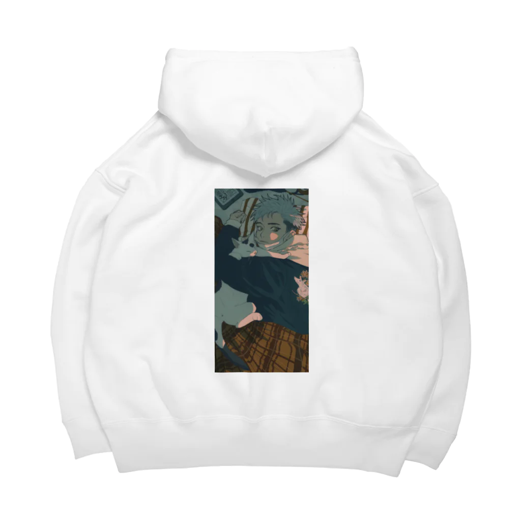 もりまちこの動物シリーズ（ネコ） Big Hoodie