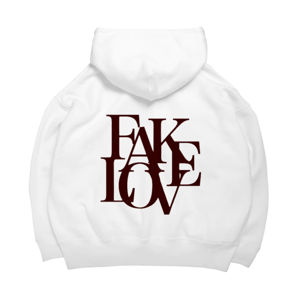 faveのfakelove ビッグシルエットパーカー ビッグシルエットパーカー